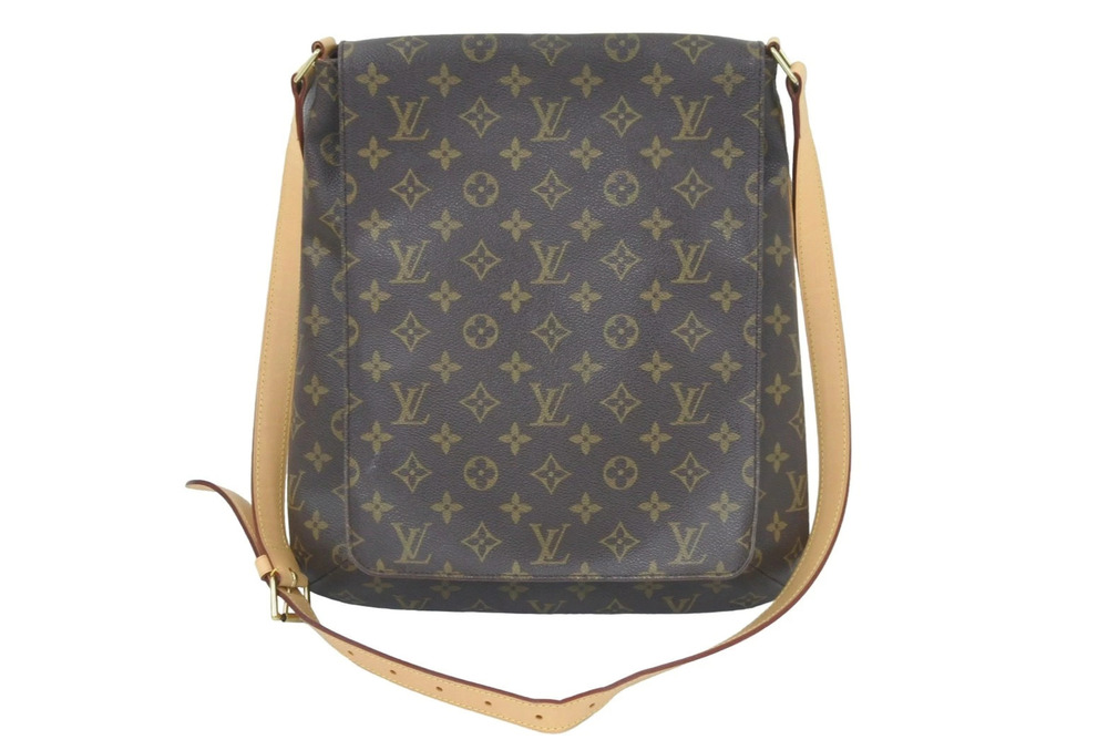 Louis Vuitton Musette Shoulder Bag Monogram Brown